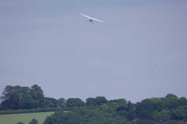 08 June 2020 - 12-15-49 
Regular visitor on another low flyby. Caught very late by me.
--------------------------
Probably G-AZJV